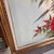Large Mid-Century Chinese Silk Painting – Hand-Painted Bird & Peony Floral Composition in Ornate Frame - Signed by Unknown Artist For Sale - Image 11 of 12
