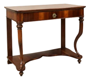 19th Century Italian Console Table in Walnut