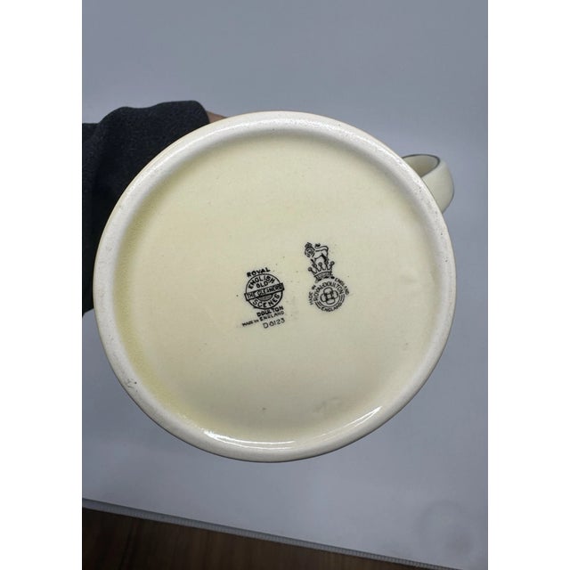 Mid-Century Modern Vintage Royal Doulton Old English Scenes “The Gleaners” Jug/Pitcher For Sale - Image 3 of 5