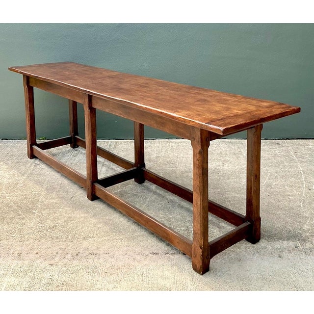 Vintage Therien Studios Rustic Plank Console Table For Sale - Image 11 of 18
