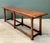 Vintage Therien Studios Rustic Plank Console Table For Sale - Image 11 of 18