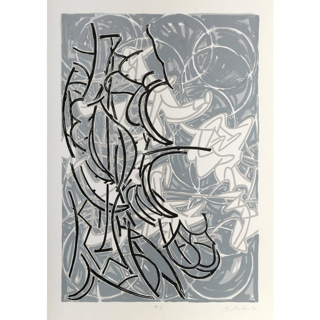 1990s Bayard Series #3, Bruce Porter Serigraph, Signed and Numbered in Pencil For Sale - Image 5 of 5