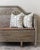 Lauren Servati Textiles, Mirabelle // Flax 20"x20" pillow pair (two pillows!) Double-sided throw pillow with a knife edge...
