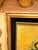 Wood Monumental Mid-Century Impasto Floral Painting in Original Solid Carved Wood Hollywood Regency Frame For Sale - Image 7 of 12
