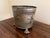 French Country 1940s Neoclassical Brass Cachepot With Lion Paw Feet and Ring Handles For Sale - Image 3 of 10