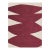 "Fearless Affirmations Painting Magenta" - Geometric Painting by Nicolette Capuano - 2026 New Colorway For Sale
