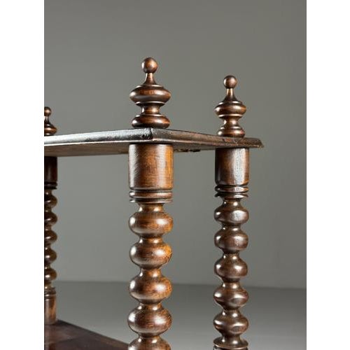 French Bobbin Bookcase, 1900s For Sale - Image 5 of 16