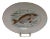 Hand Painted Porcelain Fish Serving Platter by J K W West German 1930's For Sale