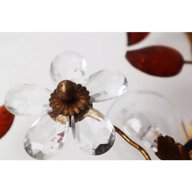 Hollywood Regency Amber Ceiling Light from Banci Firenze, in Flawless conditions. Designed 1970 to 1979 This piece is...