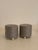 Vintage Poufs in Textile, 1970s, Set of 2 For Sale - Image 4 of 11