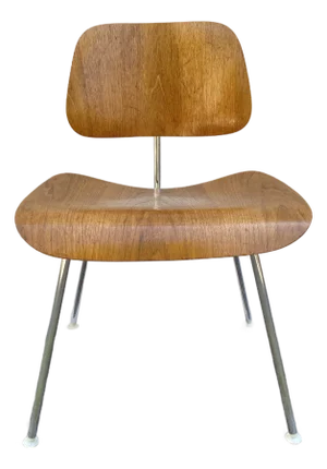 Attributed Charles & Ray Eames for Herman Miller DCM Dining Chair, 1950s–1960s, Molded Birch Plywood