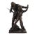Bronze Sculpture “Sword Lesson” After Adrien Étienne Gaudez, Classical Figurative Art For Sale