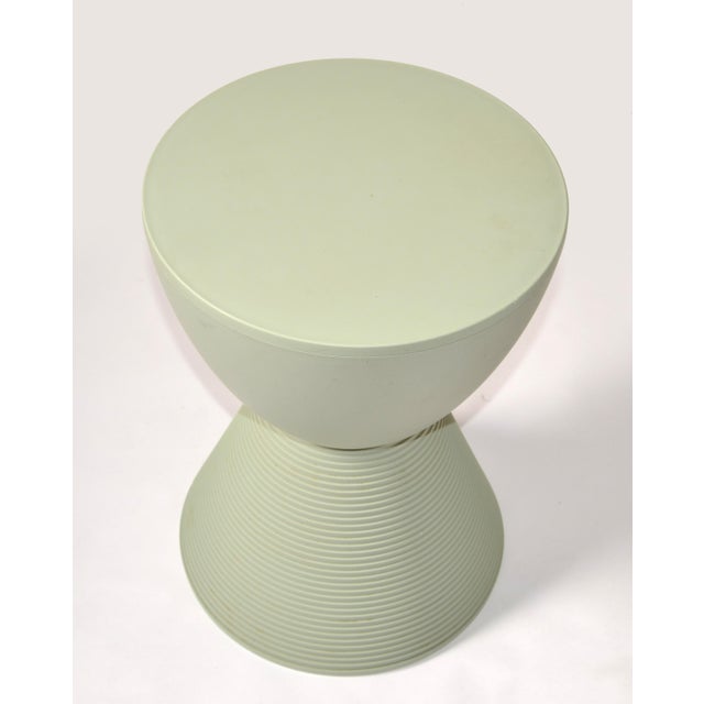 Vintage Philippe Starck Attributed Prince Aha Stool Kartell Fennel Green Mid-Century Modern For Sale In Miami - Image 6 of 12