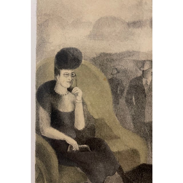 20th Century French Signed Belle Epoque Etching For Sale - Image 3 of 7