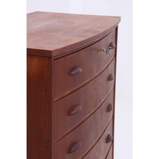 Wood Vintage Danish Commode in Teak, 1960s For Sale - Image 7 of 12