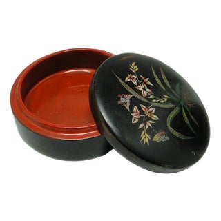 Japanese Lacquerware Box, 1920s For Sale