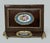 Antique French Sevres Porcelain Jewelry Wooden Regency Jewellery Box Casket 19Ct For Sale - Image 6 of 10