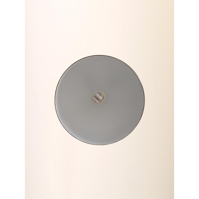 Swedish Lamp in Golden Metal, 1960s For Sale - Image 6 of 7