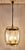 Goldenrod Vintage Hanging Lamp with Brass Frame from Honsel, 1980s For Sale - Image 8 of 8