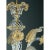 Luxury Venetian Floreal Gold-Leaf Murano Glass Chandelier — Hand-Blown For Sale - Image 4 of 6