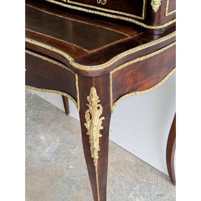 Early 20th Century French Bronze Mounted Ladies Writing Desk For Sale - Image 11 of 13