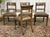 19th Century English Chairs and Armchairs Set in Mahogany, Set of 6 For Sale - Image 10 of 14