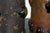 Late 20th Century 2 Rare Frederick Cooper Hand Blown Brutalist Glass Wine Bottle Lamps 42" For Sale - Image 17 of 18