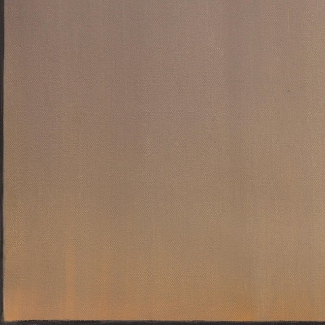 2020s Return to Presence - Original Abstract Minimalist Landscape Oil Painting on Canvas by Mark Acetelli For Sale - Image 5 of 9