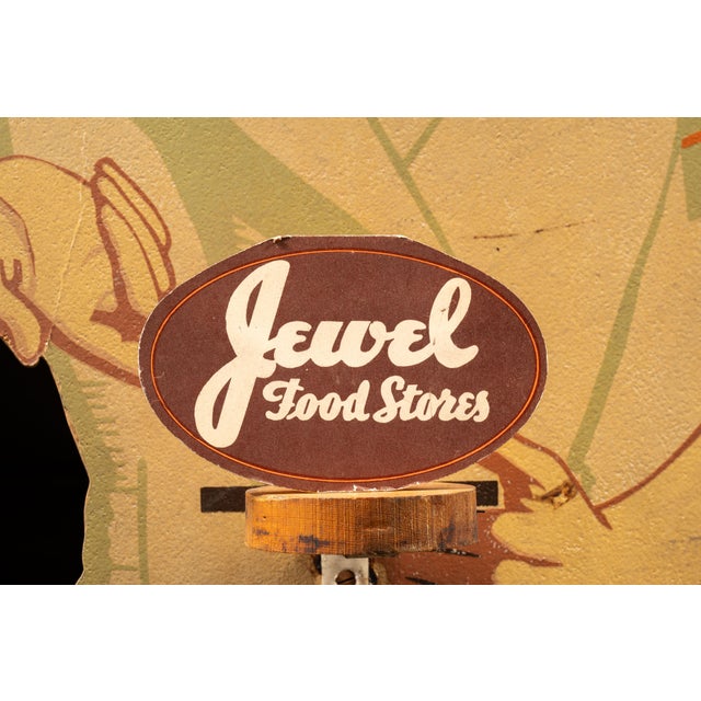 Wood Vintage Jewel (Osco) Promotional Standee Display For Sale - Image 7 of 11