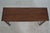 Wood Henkel Harris Walnut 2 Drawer Console Table For Sale - Image 7 of 18