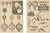 Bernard de Montfaucon, Roman Antiquities and Classical Bronze Objects, 1721, Paper Engraving, Set of 2 For Sale - Image 13 of 13