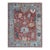 8x10 Coral Hand-Knotted Wool Detailed Motif Medley Traditional Carpet Rug For Sale