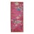 Rug & Kilim’s Chinese Art Deco Style Runner Rug in Pink With Floral Patterns For Sale