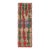 Vintage Moroccan Runner Rug, Red & Green With Geometric Patterns - Rug & Kilim For Sale