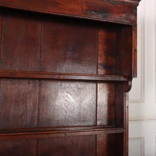 Small Antique Oak Dresser For Sale - Image 4 of 10