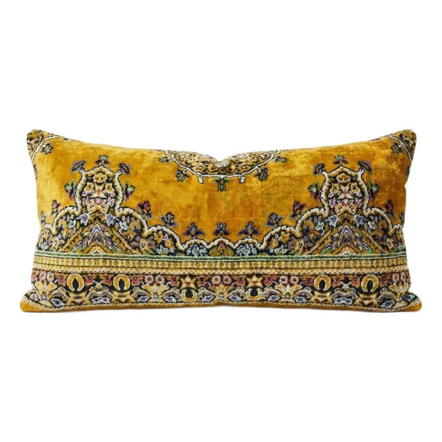 Bohemian Velvet Bedding Pillow Cover 15'' X 48'' For Sale