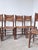 Straw and Oak Chairs from Beauche Perriand, 1950s, Set of 6 For Sale - Image 17 of 18