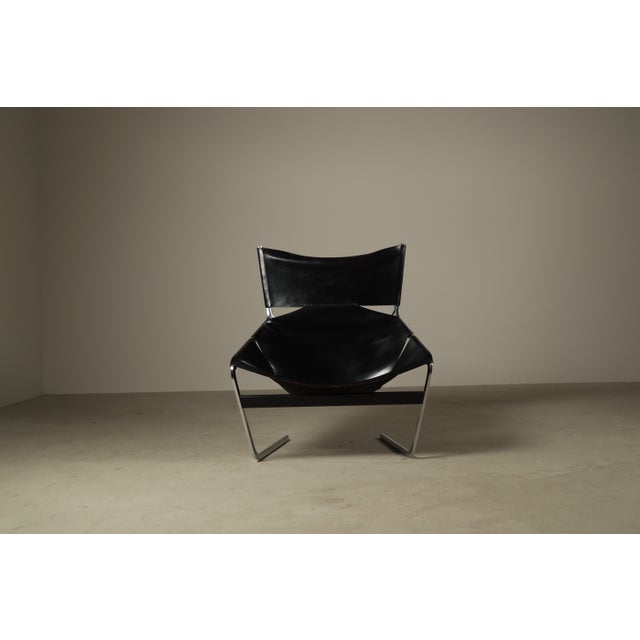Mid-Century Modern F444 Lounge Chair by Pierre Paulin for Artifort, Netherlands, 1960s For Sale - Image 3 of 15