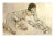 Artist: Egon Schiele Country: Austria Title: kneeling Nude Medium: Offset – 29 Paper: Heavy paper 16 x 12 inch Published:...