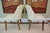 Pair of Bright Chair Maria Side Chairs in Jane Churchill Darwin Cream With Natural Walnut Legs For Sale - Image 4 of 11