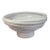 Vintage Mid-Century Modern White Ceramic Large Vortex Bowl For Sale