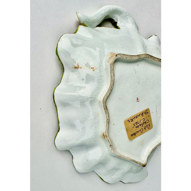 Chelsea Porcelain Leaf Form Dish, Red Anchor Period Circa 1755 For Sale - Image 10 of 16