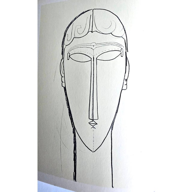 Aqua 1969 1st Edition, "Modigliani: Drawings and Sketches", Franco Russoli For Sale - Image 8 of 17