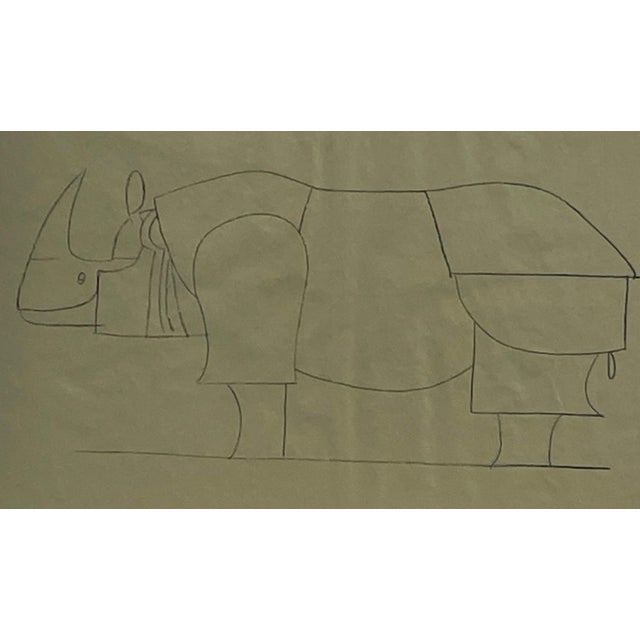 François-Xavier Lalanne, Rhinoceros, 1970s, Poster Print For Sale - Image 4 of 8