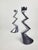Zig Zag Candlesticks by Matthew Hilton for SCP England, 1980s, Set of 2 For Sale - Image 14 of 15