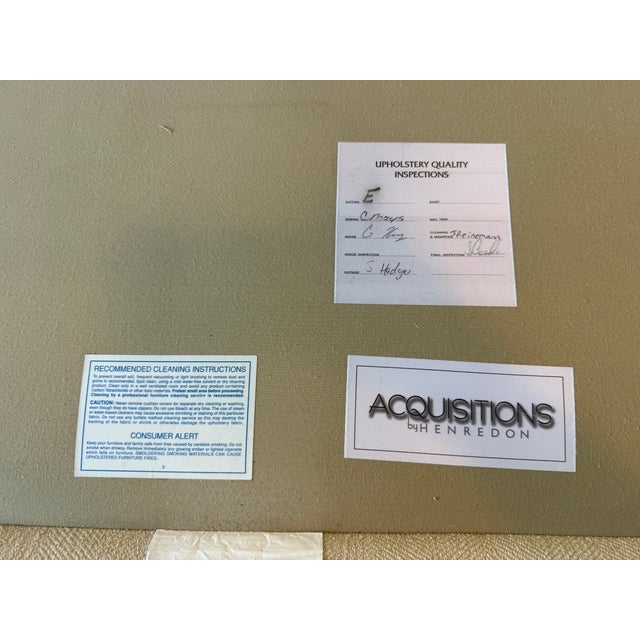 Off-White Henredon Couch For Sale - Image 10 of 11