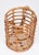 Mid-Century Italian Bamboo and Rattan Round Magazine Rack, 1960s For Sale - Image 18 of 18