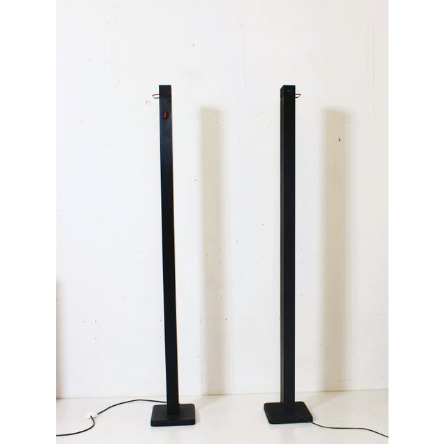 Vintage Italian Zagar Floor Lamps by Silvio Carpani for Stilnovo, 1980s, Set of 2 For Sale - Image 16 of 16