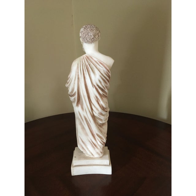 1960s Vintage Hippocrates Statue For Sale - Image 9 of 13