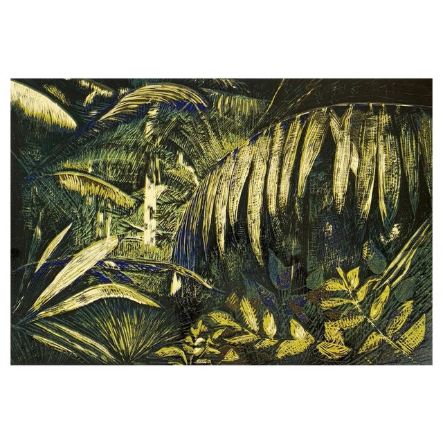 Marta Garbaczewska, Forest 2, 2015, Linocut For Sale